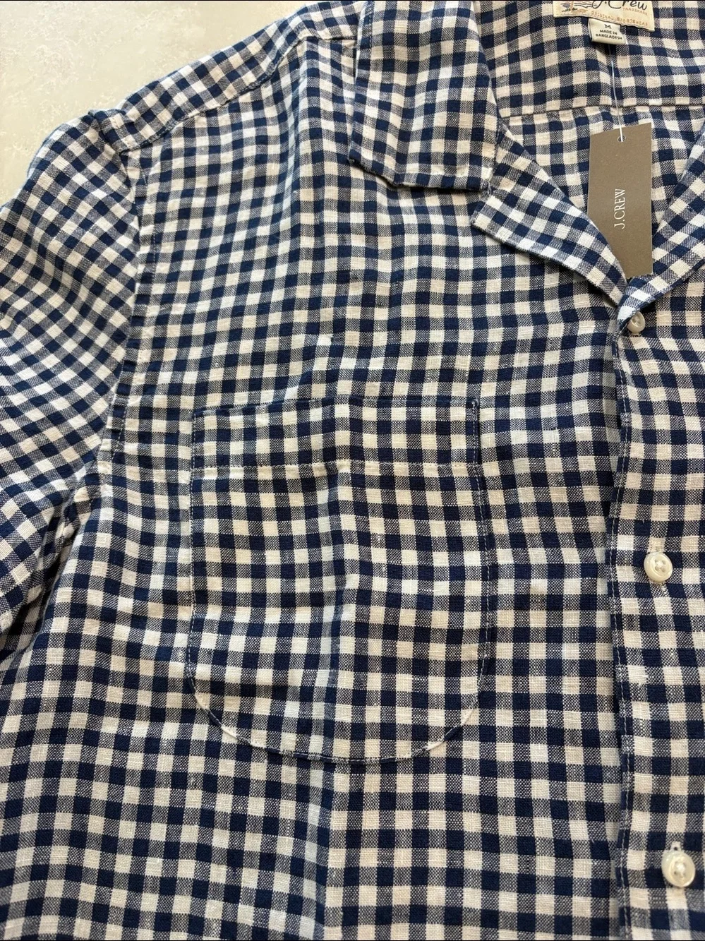 J Crew Linen Shirt